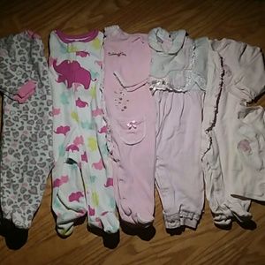 Calvin Klein Sleeper (3-6M) 6pc Bundle
